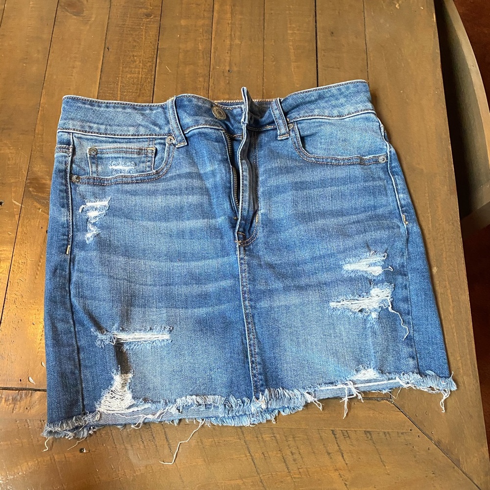 American Eagle jean skirt